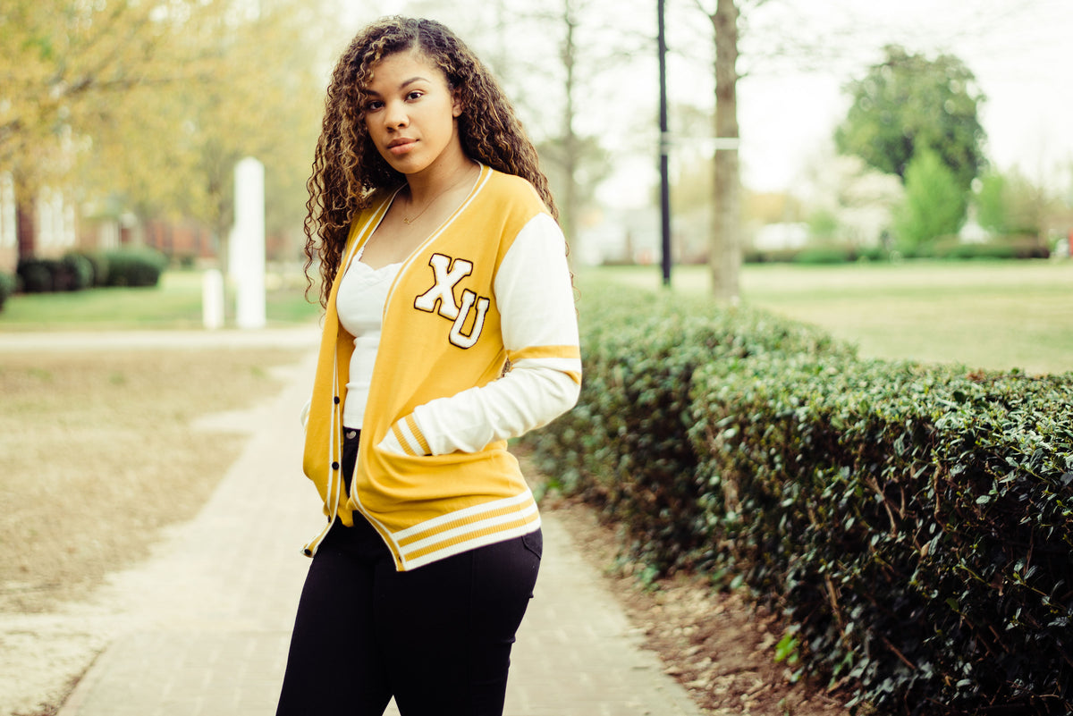 Wool Black Louisiana Xavier University Varsity Jacket - Jackets Masters