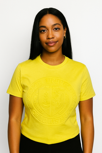 90s Nostalgia Embossed XULA Crest T-Shirt